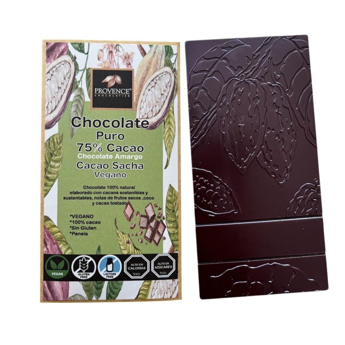 BARRA 75% BITTER 90 GRS1