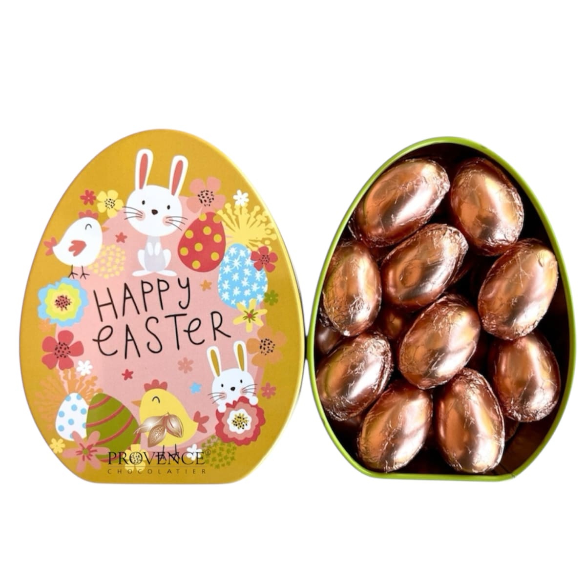 CAJA HUEVO DUBAI METAL PASCUA 204G1