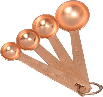 CUCHARAS MEDIDORAS COBRE CUCHARAS MEDIDORAS COBRE