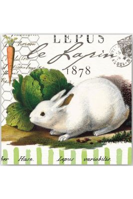 SERVILLETA BUNNIES COCKTAIIL SERVILLETA BUNNIES COCKTAIIL