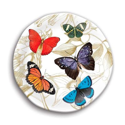 MELAMINA PLATO ENSALADA PAPILLON D MELAMINA PLATO ENSALADA PAPILLON D