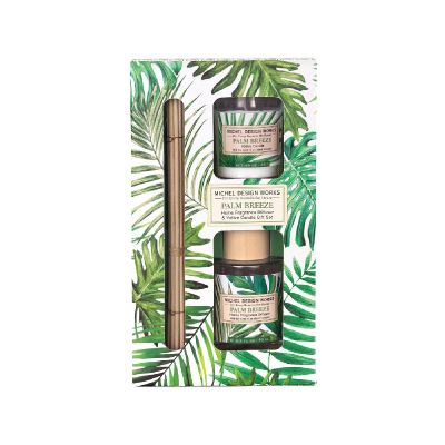 SET DIFUSOR Y VELA PALM BREEZE SET DIFUSOR Y VELA PALM BREEZE