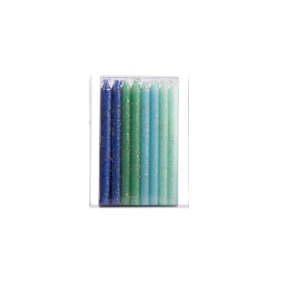 VELAS CUMPLEAÑOS AZUL BRILLOS S VELAS CUMPLEAÑOS AZUL BRILLOS S