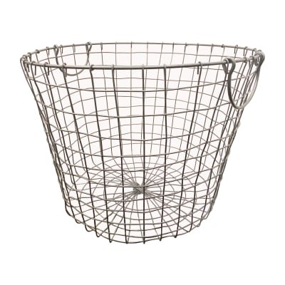 CANASTO METAL GRIS L CANASTO METAL GRIS L