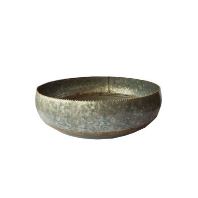 FLORERO METAL GALVANIZADO L FLORERO METAL GALVANIZADO L