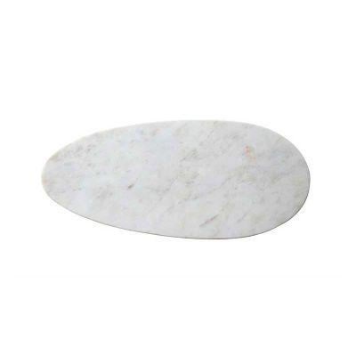 TABLA DE MÁRMOL OVALADA BLANCA S TABLA DE MÁRMOL OVALADA BLANCA S