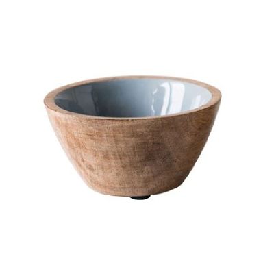CUENCO DE MADERA GRIS CUENCO DE MADERA GRIS