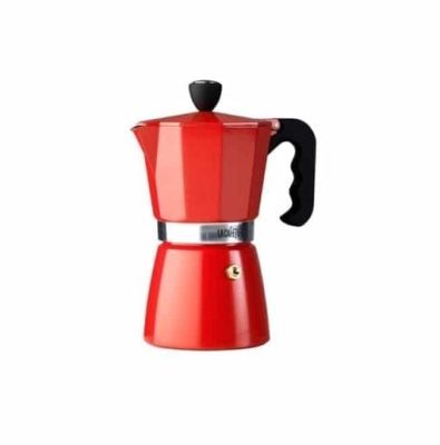 CAFETERA ITALIANA 6 TAZAS ROJO CAFETERA ITALIANA 6 TAZAS ROJO