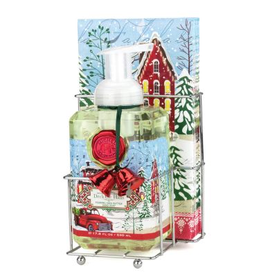 SET JABON FOAMING Y SERVILLETA DECK THE HALLS SET JABON FOAMING Y SERVILLETA DECK THE HALLS