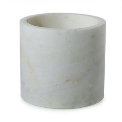 MACETA MÁRMOL BLANCO M MACETA MÁRMOL BLANCO M