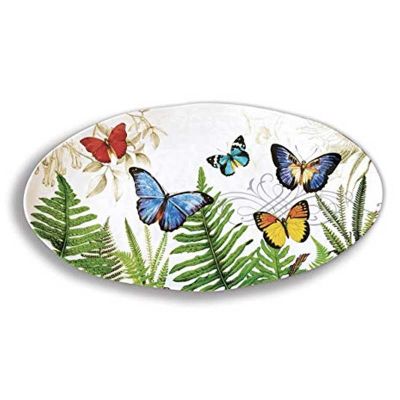 MELAMINA PLATO APERITIVO OVAL PAPILLON MELAMINA PLATO APERITIVO OVAL PAPILLON