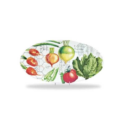 MELAMINA PLATO APERITIVO OVAL VEGETABLE KINGDOM MELAMINA PLATO APERITIVO OVAL VEGETABLE KINGDOM