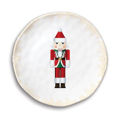 MELAMINA PLATO ENSALADA NUTCRACKER A MELAMINA PLATO ENSALADA NUTCRACKER A