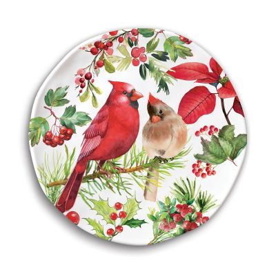 MELAMINA PLATO ENSALADA POINSETIIA A MELAMINA PLATO ENSALADA POINSETIIA A