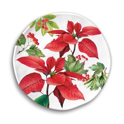 MELAMINA PLATO ENSALADA POINSETTIA D MELAMINA PLATO ENSALADA POINSETTIA D