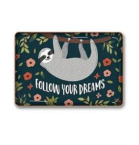 PLATITO METÁLICO FOLLOW YOUR DREAMS SLOTH PLATITO METÁLICO FOLLOW YOUR DREAMS SLOTH