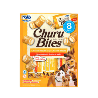 CHURU BITES PARA PERRO RECETA DE POLLO EN WRAPS DE POLLO