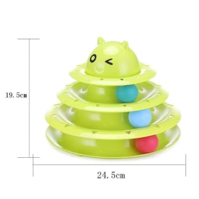 JUEGO ESPIRAL CIRCULAR PARA GATOS