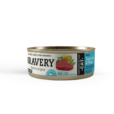 BRAVERY CAT LATA ATUN Y GUISANTES