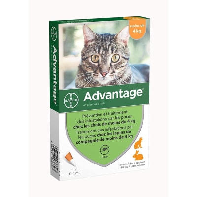 ADVANTAGE GATO HASTA 4 KG