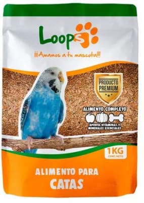 ALIMENTO PARA CATAS LOOPS 1KG