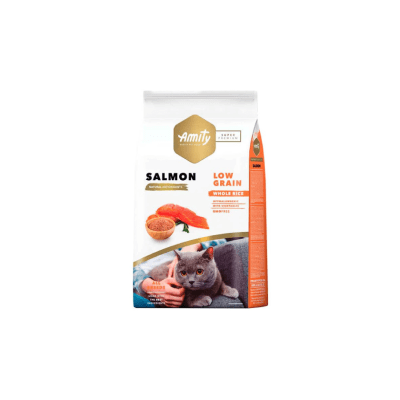 AMITY GATO ADULTO SALMON LOW GRAIN