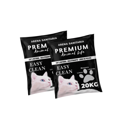 PROMOCIÓN 2 ARENAS EASY CLEAN 20kg