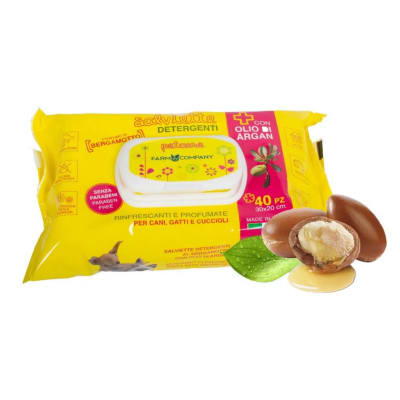 TOALLA HUMEDA ACEITE DE ARGAN Y BERGAMOTA