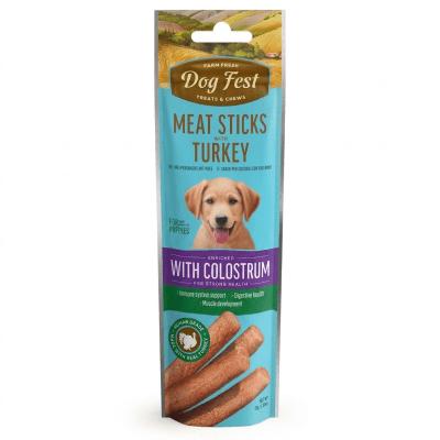 SNACK DOG FEST BARRAS DE PAVO DE CARNE CON CALOSTRO1