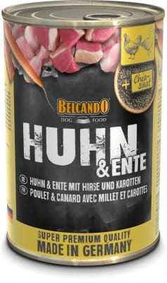 BELCANDO LATA PERRO ADULTO ALIMENTO HUMEDO POLLO Y PATO1