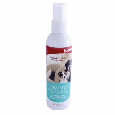 BIOLINE REPELENTE PERROS CHEW STOP 120 ML1