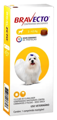 BRAVECTO PERRO 2 - 4.5 KG.