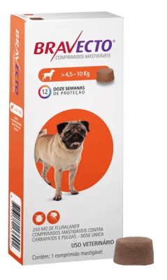 BRAVECTO PERRO 4.5 - 10KG