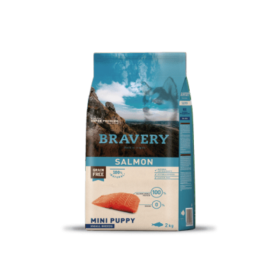 BRAVERY DOG MINI PUPPY SALMON SMALL BREEDS