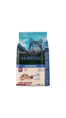 BRAVERY DOG MINI SENIOR HERRING SMALL BREEDS
