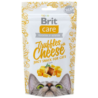 BRIT CARE GATO SNACK TRUFFLES CHEESE 50GRS