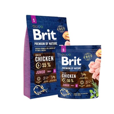 BRIT PREMIUM JUNIOR SMALL 3KG