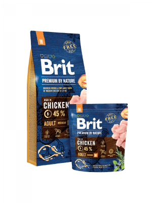 BRIT PREMIUM ADULTO MEDIUM 15KG