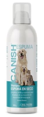 CANISH SHAMPOO ESPUMA EN SECO PERROS Y GATOS1