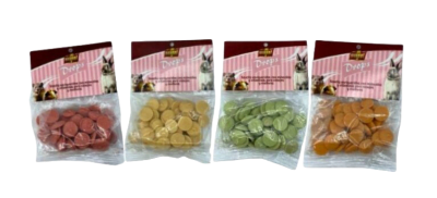 SNACKS ENRIQUECIDOS CON MINERALES Y VITAMINAS PARA CONEJOS Y ROEDORES
