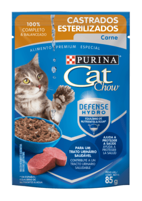 CAT CHOW SOBRE GATO ESTERILIZADO SABOR CARNE