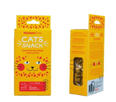 CAT SNACK SALMON CON POLLO