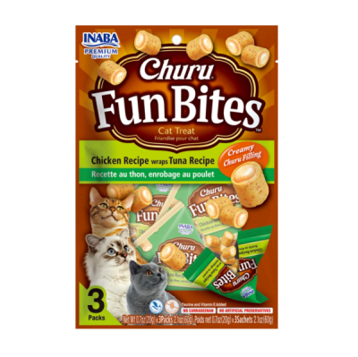 CHURU FUN BITES ATUN EN WRAPS DE POLLO