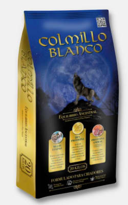 COLMILLO BLANCO PERRO MULTIETAPAS 20 KG