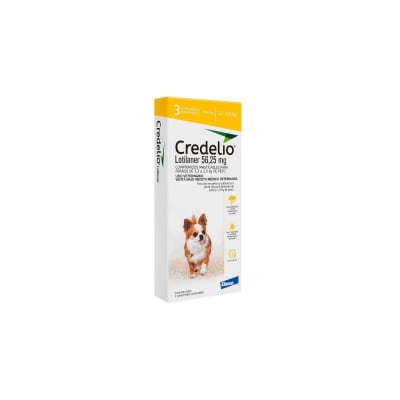CREDELIO PERRO 1.3 - 2.5KG 3 COMPRIMIDOS