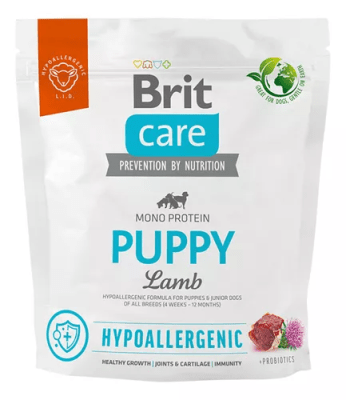 BRIT CARE PUPPY LAMB 1KG (100403)1