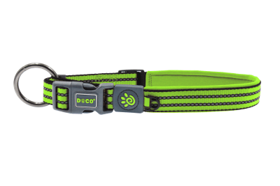 DOCO COLLAR PERRO VARIO ORING COLOR VERDE