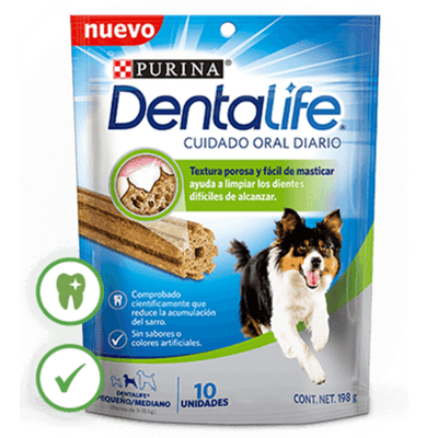 DENTALIFE ADULTO RAZA MEDIANA 7 UNIDADES