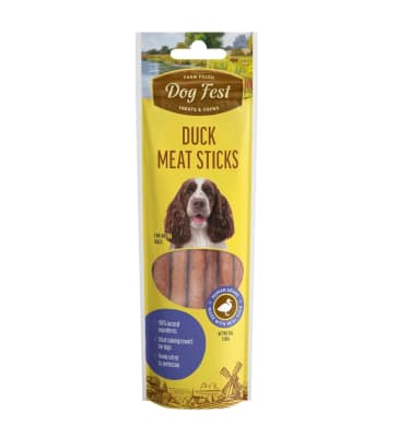 SNACK DOG FEST STICKS CARNE DE PATO