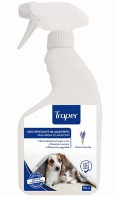 DESINFECTANTE AMONIO CUATERNARIO 500CC TRAPER